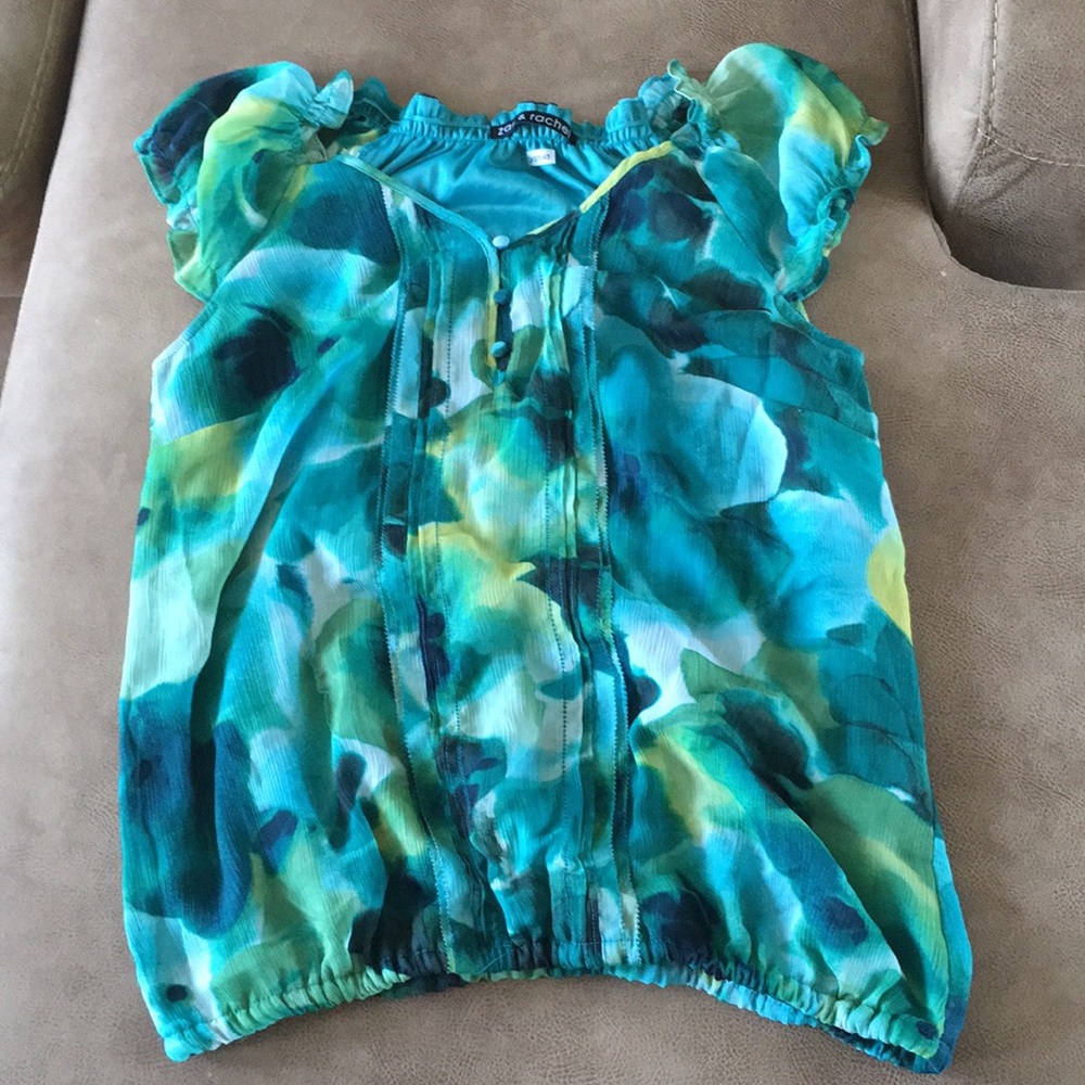 Short sleeve blouse